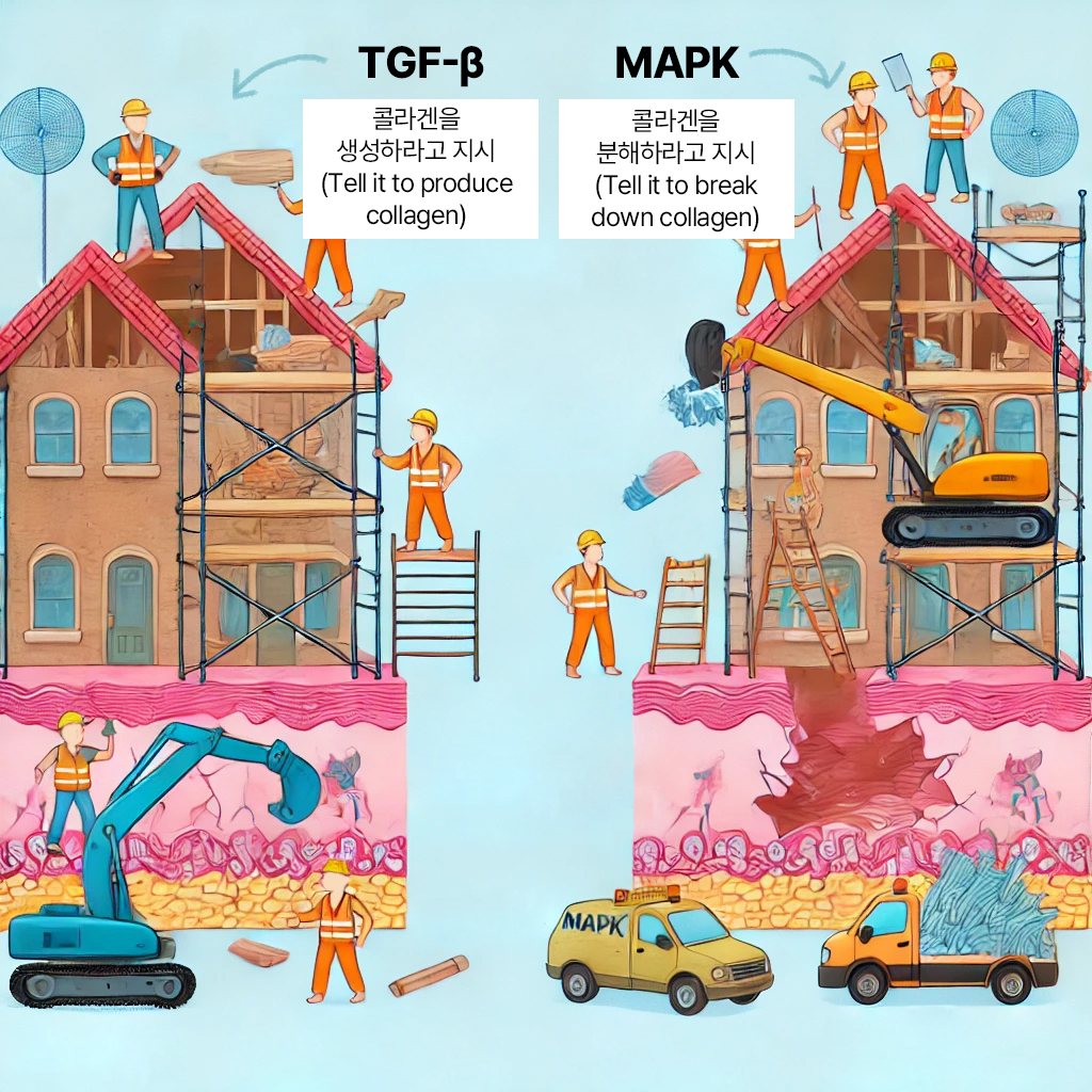콜라겐 생성과정